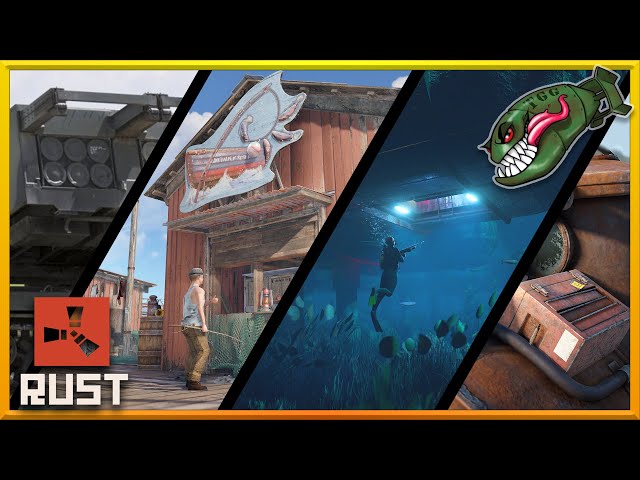 Rust | Sep 2021 Update, Sub & Underwater Lab Fixes, Fishing Shop, Missions & More Coming #208