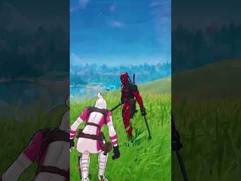 WE HELPED A FAKE DEADPOOL AND GWENPOOL😯😁#shorts
