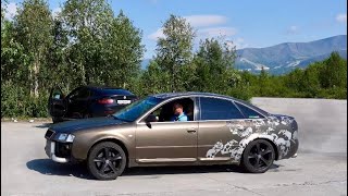 Как сделать корч быстрее. Ауди с5 вс СКАЙЛАЙН.
