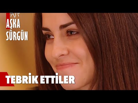 Dilan'ı herkes sofrada kutladı - Aşka Sürgün 42. Bölüm