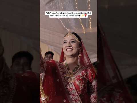 Wait For Entry Song ✨❣️ #bridalentry #brideandgroom #shivparvati #bridaldance