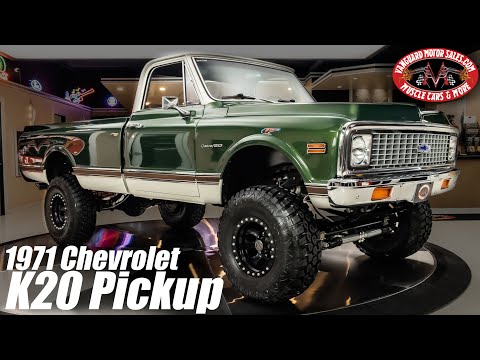 1971 Chevrolet K20 For Sale Vanguard Motor Sales #7766