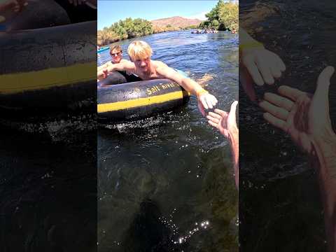 Helping hand Wednesday #saltriversquirters #tubing #beerlife #summer #saltriver #goodtimes
