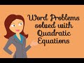 Quadratic Equations and Factoring Concepts