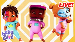 🔴 Baby Alive LIVE! 🔴 Playtime with Babies ✨👻  Kids Cartoons 🍼 Baby Alive Dolls Official #live