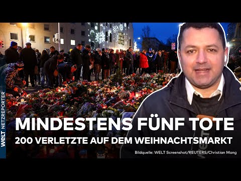 MAGDEBURG: Wut und Trauer nach der Todesfahrt auf dem Weihnachtsmarkt - Politik hilflos | WELT News