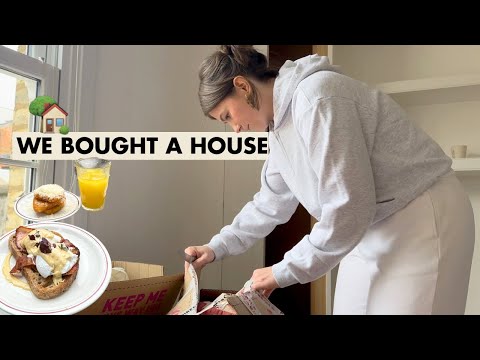 Life in my 30's I An empty house tour, M&S food shop, brunch, Balham, Victorian terrace 📦🏡