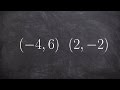 Writing Equations of Lines