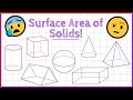 Surface Area of Solids Concepts