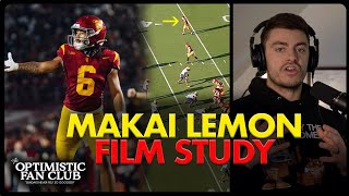 Makai Lemon Film Study | The Next Amon-Ra St. Brown? | All-22 Film Study
