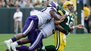 Aaron Rodgers Getting Sacked by the Vikings Defense for 13 Minutes Straight