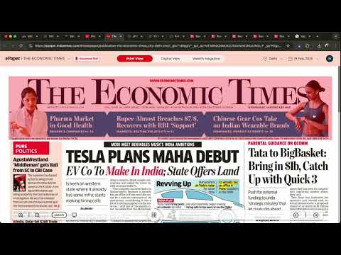 భారత్‌లోకి #tesla | JP Morgan,EMKAY Recommendations | Akzo, RVNL, Ireda, Lemon Tree, Vedanta, RInfra