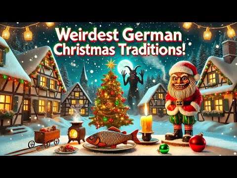 Weirdest German Christmas Traditions ❓ From Tree Praises to Krampus!