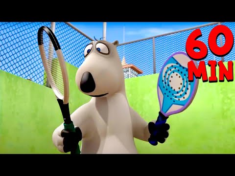 El Oso y el Pádel 🐾🎾 ¡Un Partido Para Morir de Risa! | Bernard Bear 🔥 Super Toons TV