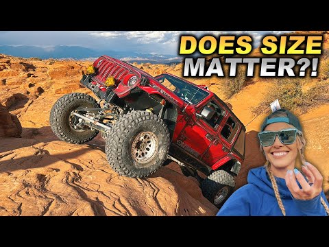 DOES SIZE MATTER?! Jeeps on 40" Tires vs 42" Tires!