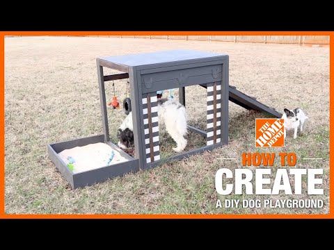 How To Build A Dog Playground - The Home Depot