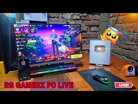 RG GAMERZ PC Live ๐Jaldi se Aa Jao Guys Live Aa Gaya Hu๐ฅ GARENA FREE FIRE ๐ #freefire #fflive