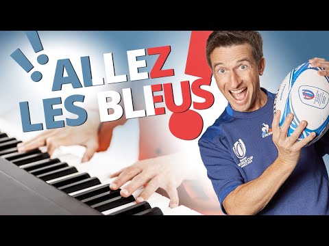 🏉🎹 Prêt à Soutenir les Bleus au Piano ! (Hymne des supporters : Dans les yeux d'Emilie)