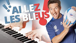 🏉🎹 Prêt à Soutenir les Bleus au Piano ! (Hymne des supporters : Dans les yeux d'Emilie)
