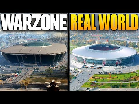Warzone Locations VS Real Life Locations (Call of Duty Warzone Map)