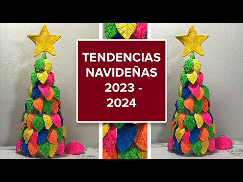 Como hacer un pinito navideño