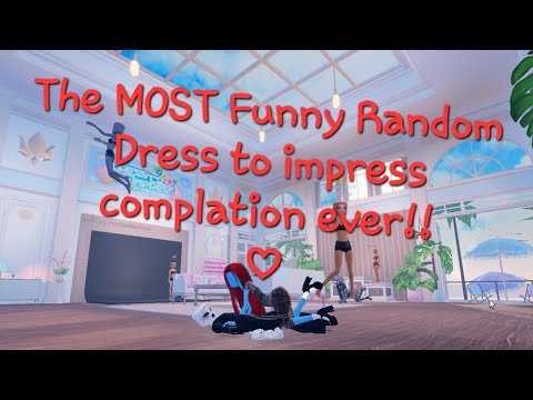 The MOST funny Random Dress To impress Video Complation