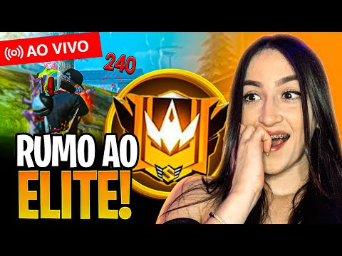 😱❤️ RUMO A ELITE 😱❤️ FREE FIRE AO VIVO 😱❤️ #shortsfeed #shortslive #shorts