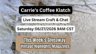 🎀 Giveaway Sneak Peek 🎀 06.27.2026 Coffee Klatch Prize Pack