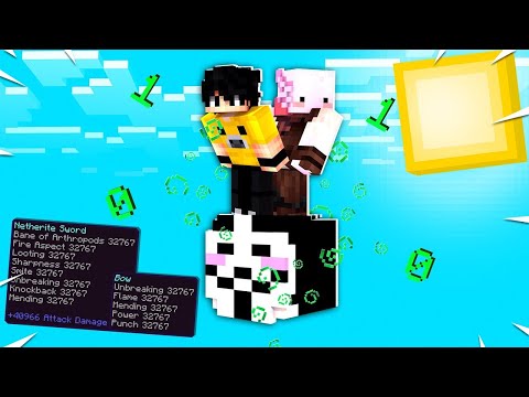 HACKER ŞANS BLOKLARI ÇOK OP!! - Minecraft