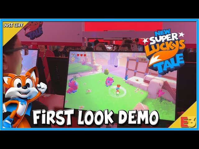 Just Cliff | New Super Lucky's Tale | E3 2019 Demo