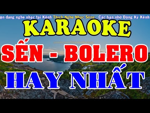 [KARAOKE] Liên Khúc Karaoke Nhạc Sến – Bolero – Trữ Tình Dễ Hát Nhất – Nhạc Sống Karaoke