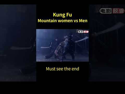 【MovieClip】Mountain women vs. bullies and bandits《野人之雨林訣》#fight #boxing #shorts