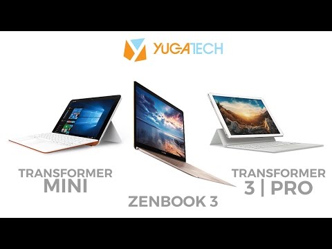 (ENGLISH) Meet the Asus ZenBook 3 and Transformer lineup in 90 seconds - Specifications and Pricing