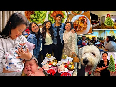 VLOG: rushing to the ER, baby came early, seeing remi and oli, decorating for christmas, life update