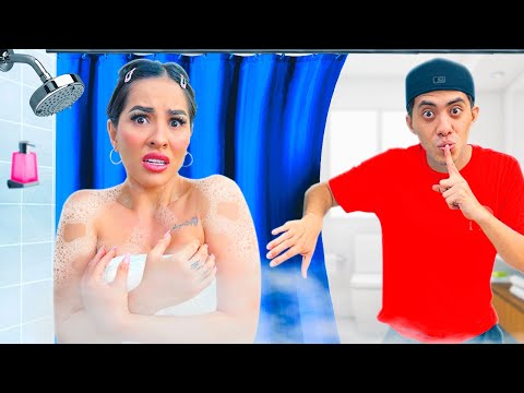 🤫 ESPIANDO A KARLA BUSTILLOS POR 24 HORAS *Mau me descubrió* | Habiram Bustillos