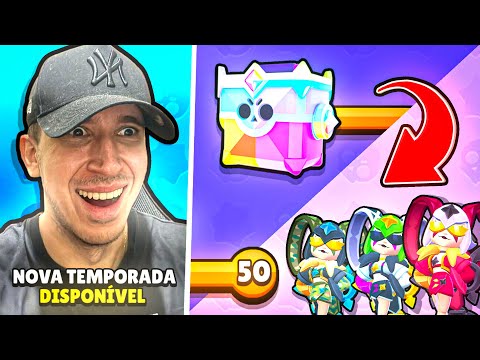 GEMEI o BRAWL PASS GOOD RANDOMS e LIBEREI a ULTRA CAIXA!!