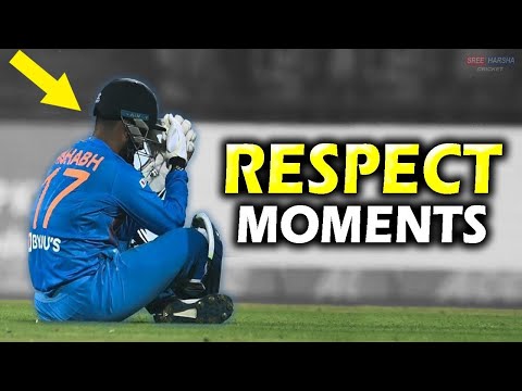 क्रिकेट इतिहास के सबसे भावुक पल//Cricket Respect Moments Emotional Moments,M.s. dhoni