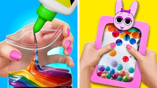 OKUL ARTIK EĞLENCELİ | Kendin Yap Stres Oyuncakları! Öğrenciler İçin Akıllı El İşleri 123 GO! SCHOOL