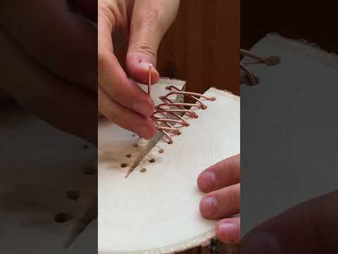 Wood and Wire: Stitching Copper into Timber