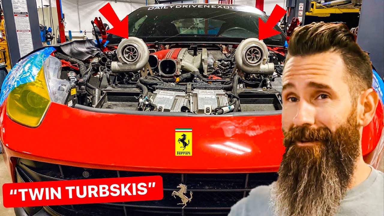 Aaron Kaufman Builds 1200 HP FERRARI TWIN TURBO F12 for DDE: Episode 1