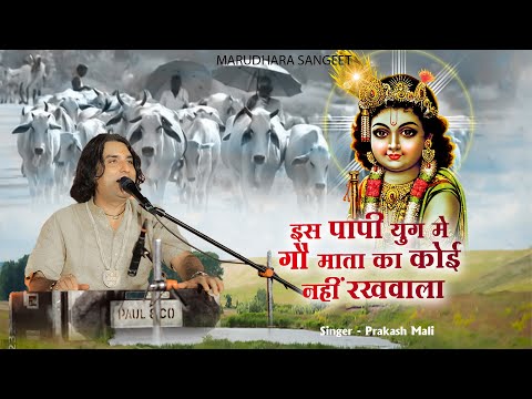 इस पापी युग में गौ माता का कोई नहीं रखवाला | Prakash mali | Gou Mata Bhajan 2025 |