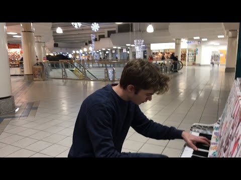 Playing B**** LASAGNA in a mall until someone asks me to stop in order to save PewDiePie