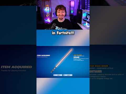 Lightsaber Pickaxes in Fortnite 🤯