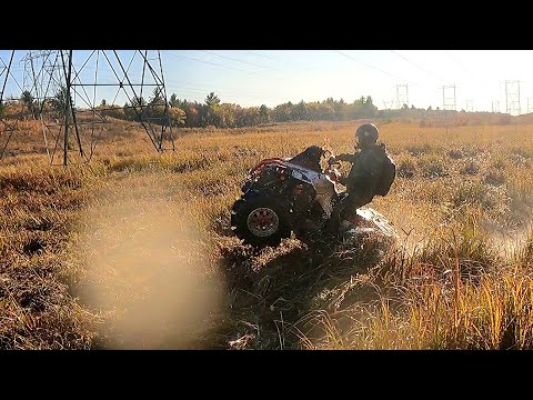 X-MR Renegade & Outlander Ripping Up Skeg