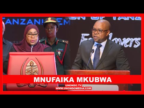 WAZIRI RIDHIWANI  ATOBOA SIRI NZITO YA MKE WAKE MBELE YA RAIS SAMIA 'MAMA AZIZA MNUFAIKA'