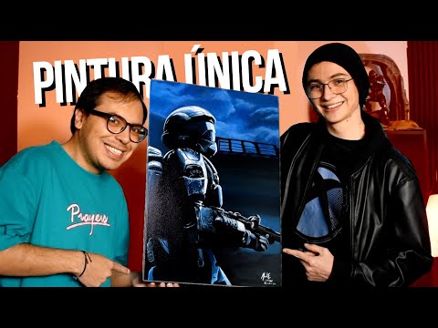 Así es la ÚNICA Pintura al Óleo de Halo 3: ODST