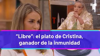 Con este plato, Cristina gana la inmunidad
