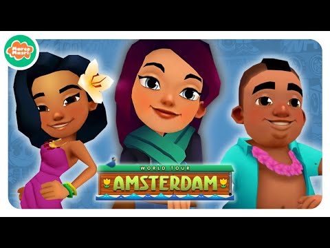 🌷 Subway Surfers Amsterdam 2017 (New Year Edition) (Remastered) 🎆