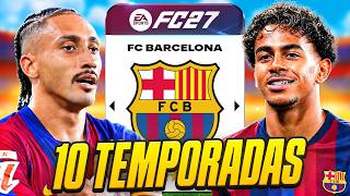 ¡Juego Con El FC Barcelona Durante 10 Temporadas!