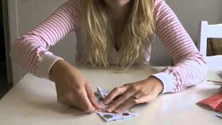 Origamiklänning Pyssel i papper